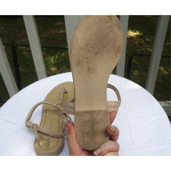 Rebecca Minkoff Nude Grace Studded Sandals - Picture 7 of 7